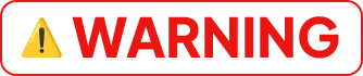 warning